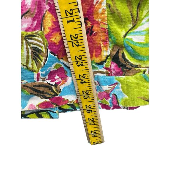 Chicos Jacket Womens 2 Multicolor Floral Multicolor - Picture 14 of 14
